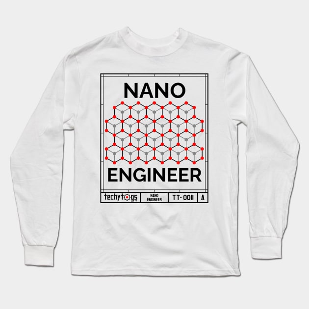 Nano Engineer Long Sleeve T-Shirt by techy-togs
